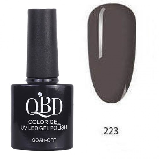 Επαγγελματικό Ημιμόνιμο Βερνίκι QBD Color Gel UV LED GEL POLISH SHELLAC SOAK-OFF 10ML - 223