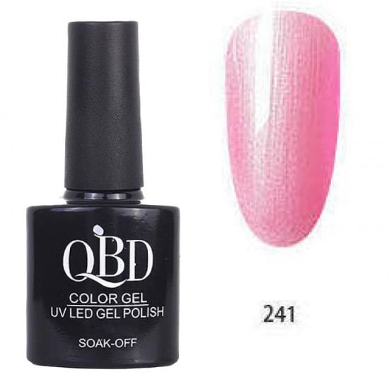 Επαγγελματικό Ημιμόνιμο Βερνίκι QBD Color Gel UV LED GEL POLISH SHELLAC SOAK-OFF 10ML - 241