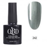 Επαγγελματικό Ημιμόνιμο Βερνίκι QBD Color Gel UV LED GEL POLISH SHELLAC SOAK-OFF 10ML - 242