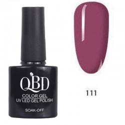 Επαγγελματικό Ημιμόνιμο Βερνίκι QBD Color Gel UV LED GEL POLISH SHELLAC SOAK-OFF 10ML - 111