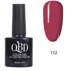 Επαγγελματικό Ημιμόνιμο Βερνίκι QBD Color Gel UV LED GEL POLISH SHELLAC SOAK-OFF 10ML - 112