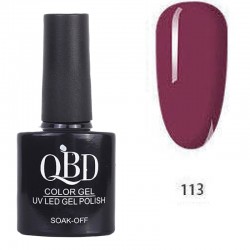 Επαγγελματικό Ημιμόνιμο Βερνίκι QBD Color Gel UV LED GEL POLISH SHELLAC SOAK-OFF 10ML - 113