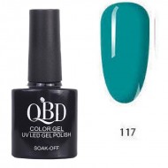 Επαγγελματικό Ημιμόνιμο Βερνίκι QBD Color Gel UV LED GEL POLISH SHELLAC SOAK-OFF 10ML - 117