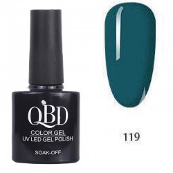 Επαγγελματικό Ημιμόνιμο Βερνίκι QBD Color Gel UV LED GEL POLISH SHELLAC SOAK-OFF 10ML - 119