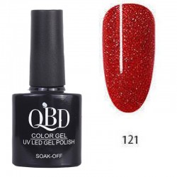 Επαγγελματικό Ημιμόνιμο Βερνίκι QBD Color Gel UV LED GEL POLISH SHELLAC SOAK-OFF 10ML - 121