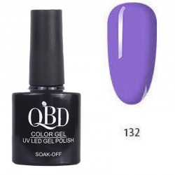 Επαγγελματικό Ημιμόνιμο Βερνίκι QBD Color Gel UV LED GEL POLISH SHELLAC SOAK-OFF 10ML - 132