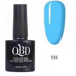 Επαγγελματικό Ημιμόνιμο Βερνίκι QBD Color Gel UV LED GEL POLISH SHELLAC SOAK-OFF 10ML - 135