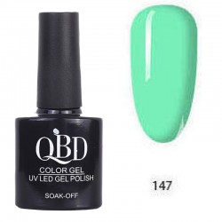 Επαγγελματικό Ημιμόνιμο Βερνίκι QBD Color Gel UV LED GEL POLISH SHELLAC SOAK-OFF 10ML - 147