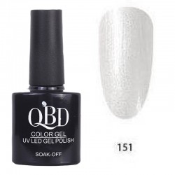 Επαγγελματικό Ημιμόνιμο Βερνίκι QBD Color Gel UV LED GEL POLISH SHELLAC SOAK-OFF 10ML - 151