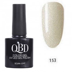 Επαγγελματικό Ημιμόνιμο Βερνίκι QBD Color Gel UV LED GEL POLISH SHELLAC SOAK-OFF 10ML - 153