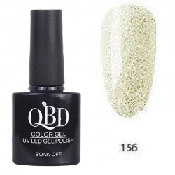 Επαγγελματικό Ημιμόνιμο Βερνίκι QBD Color Gel UV LED GEL POLISH SHELLAC SOAK-OFF 10ML - 156