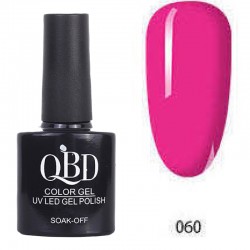 Επαγγελματικό Ημιμόνιμο Βερνίκι QBD Color Gel UV LED GEL POLISH SHELLAC SOAK-OFF 10ML - 060