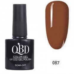 Επαγγελματικό Ημιμόνιμο Βερνίκι QBD Color Gel UV LED GEL POLISH SHELLAC SOAK-OFF 10ML - 087