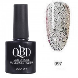 Επαγγελματικό Ημιμόνιμο Βερνίκι QBD Color Gel UV LED GEL POLISH SHELLAC SOAK-OFF 10ML - 097