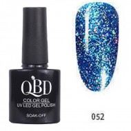 Επαγγελματικό Ημιμόνιμο Βερνίκι QBD Color Gel UV LED GEL POLISH SHELLAC SOAK-OFF 10ML - 052