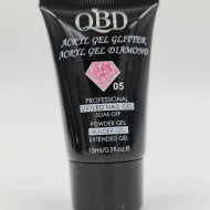 QBD GLITTER ACRYLGEL 5 Diamond 15ml