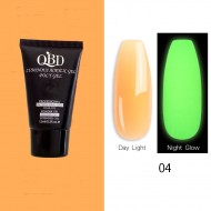 QBD LUMINOUS Acrylic Gel Polygel 15ml  N-4