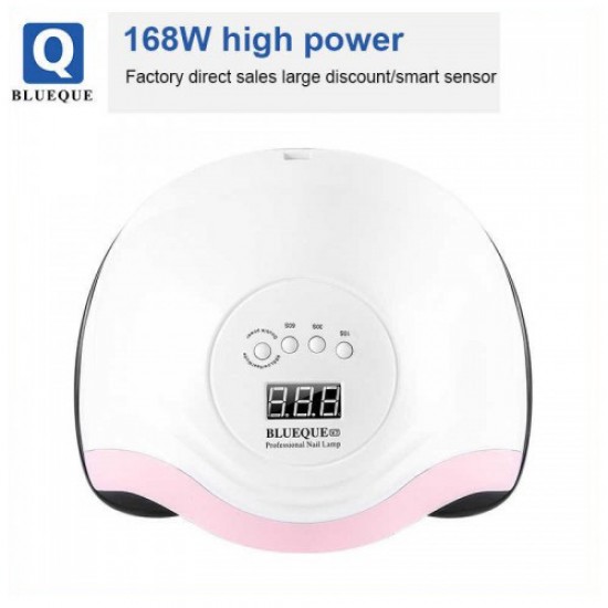 Επαγγελματική Λάμπα Πολυμερισμού BQ-V7 Nail lamp 168 watt