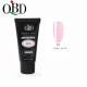 GEL ΧΤΙΣΙΜΑΤΟΣ QBD ACRYLIC GEL UV/LED NAIL GEL - SOAK OFF CLEAR PINK CLEAR 30ML NY-QBD1333-04