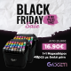 BLACK FRIDAY OFFER 1+1 Μαρκαδόροι ζωγραφικής με διπλή μύτη 48 χρώματα