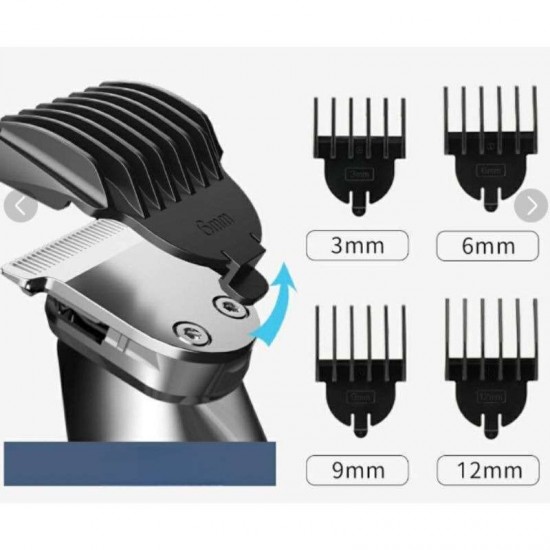 Kemei KM-5857 Κουρευτική μηχανή & σετ περιποίησης 5 σε 1