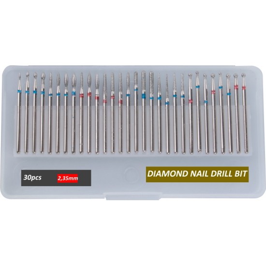 Φρεζάκια Diamond Drill Bit Σετ 30 τεμαχίων