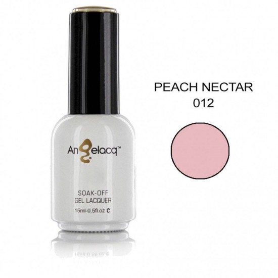 ΗΜΙΜΟΝΙΜΟ ΕΠΑΓΓΕΛΜΑΤΙΚΟ ΒΕΡΝΙΚΙ ANGELACQ 15ML - 0.5FL.OZ PEACH NECTAR 012 NY-AN012