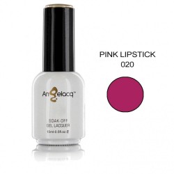 ΗΜΙΜΟΝΙΜΟ ΕΠΑΓΓΕΛΜΑΤΙΚΟ ΒΕΡΝΙΚΙ ANGELACQ 15ML - 0.5FL.OZ PINK LIPSTICK 020 NY-AN020