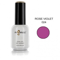 ΗΜΙΜΟΝΙΜΟ ΕΠΑΓΓΕΛΜΑΤΙΚΟ ΒΕΡΝΙΚΙ ANGELACQ 15ML - 0.5FL.OZ ROSE VIOLET 024 NY-AN024