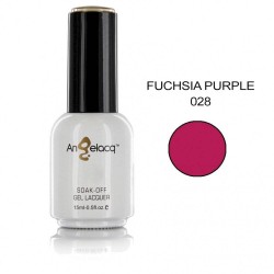 ΗΜΙΜΟΝΙΜΟ ΕΠΑΓΓΕΛΜΑΤΙΚΟ ΒΕΡΝΙΚΙ ANGELACQ 15ML - 0.5FL.OZ FUSCHIA PURPLE 028 NY-AN028