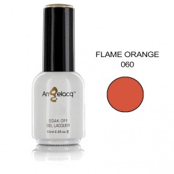 ΗΜΙΜΟΝΙΜΟ ΕΠΑΓΓΕΛΜΑΤΙΚΟ ΒΕΡΝΙΚΙ ANGELACQ 15ML - 0.5FL.OZ FLAME ORANGE 060 NY-AN060