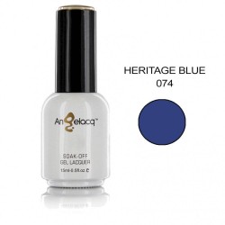 ΗΜΙΜΟΝΙΜΟ ΕΠΑΓΓΕΛΜΑΤΙΚΟ ΒΕΡΝΙΚΙ ANGELACQ 15ML - 0.5FL.OZ HERITAGE BLUE 074 NY-AN074