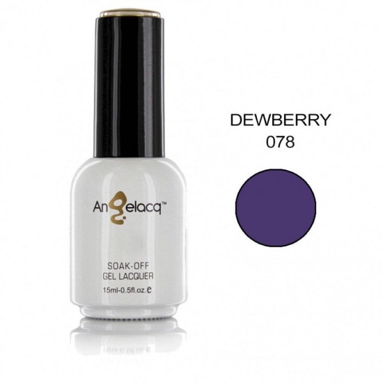 ΗΜΙΜΟΝΙΜΟ ΕΠΑΓΓΕΛΜΑΤΙΚΟ ΒΕΡΝΙΚΙ ANGELACQ 15ML - 0.5FL.OZ DEWBERRY 078 NY-AN078