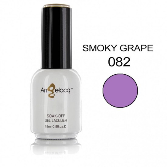 ΗΜΙΜΟΝΙΜΟ ΕΠΑΓΓΕΛΜΑΤΙΚΟ ΒΕΡΝΙΚΙ ANGELACQ 15ML - 0.5FL.OZ SMOKY GRAPE 082 NY-AN082