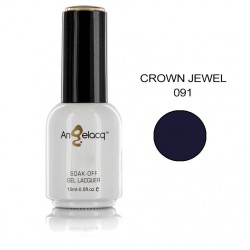 ΗΜΙΜΟΝΙΜΟ ΕΠΑΓΓΕΛΜΑΤΙΚΟ ΒΕΡΝΙΚΙ ANGELACQ 15ML - 0.5FL.OZ CROWN JEWEL 091 NY-AN091