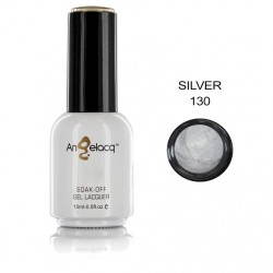 ΗΜΙΜΟΝΙΜΟ ΕΠΑΓΓΕΛΜΑΤΙΚΟ ΒΕΡΝΙΚΙ ANGELACQ 15ML - 0.5FL.OZ PERLE SILVER 130 NY-AN130