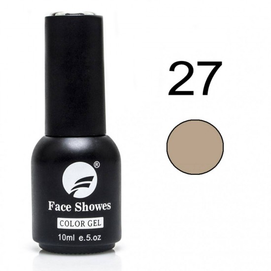 ΗΜΙΜΟΝΙΜΟ ΕΠΑΓΓΕΛΜΑΤΙΚΟ ΒΕΡΝΙΚΙ FACE SHOWS 10ML - 0.5FL.OZ NUDE 27 NY-FSH27