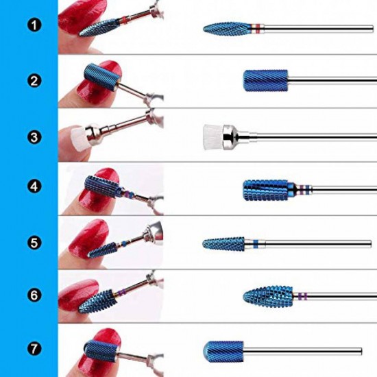 BLUE CARBIDE ΦΡΕΖΑ 3/32 ΝΟ 10 NY-RB10