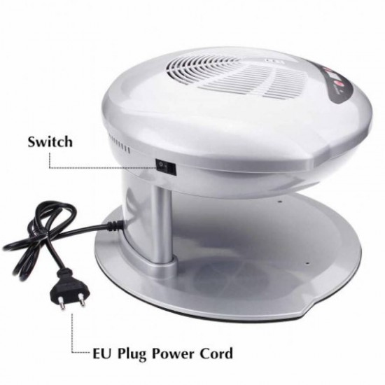 ΑΥΤΟΜΑΤΟΣ ΣΤΕΓΝΩΤΗΡΑΣ ΝΥΧΙΩΝ 220V 400W AUTO INDUCTION SENSORS NAIL DRYER FAN WARM AND COOL WIND NY-WC001