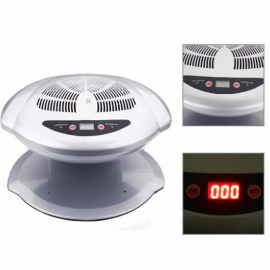 ΑΥΤΟΜΑΤΟΣ ΣΤΕΓΝΩΤΗΡΑΣ ΝΥΧΙΩΝ 220V 400W AUTO INDUCTION SENSORS NAIL DRYER FAN WARM AND COOL WIND NY-WC001