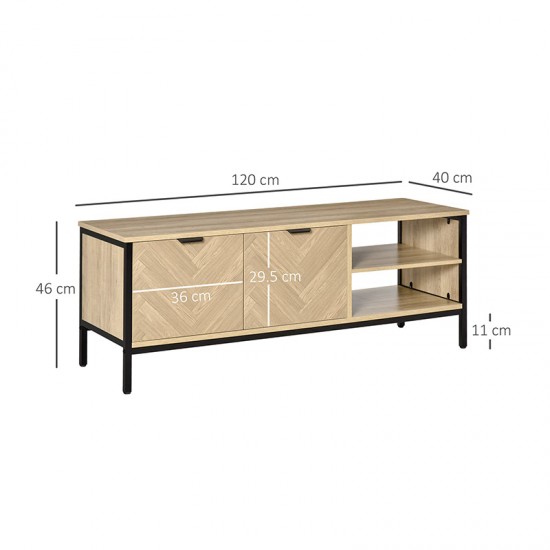 Ξύλινο Έπιπλο Τηλεόρασης 120 x 40 x 46 cm HOMCOM 839-081