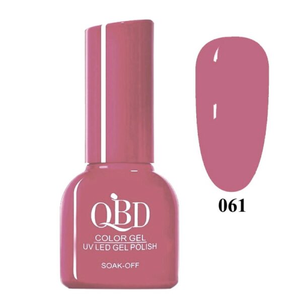 QBD ΗΜΙΜΟΝΙΜΟ ΒΕΡΝΙΚΙ Ν. 061 UV & LED 12ML
