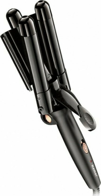 Kemei Curling Iron Ψαλίδι Μαλλιών για Κυματιστά Μαλλιά 25mm W337Z