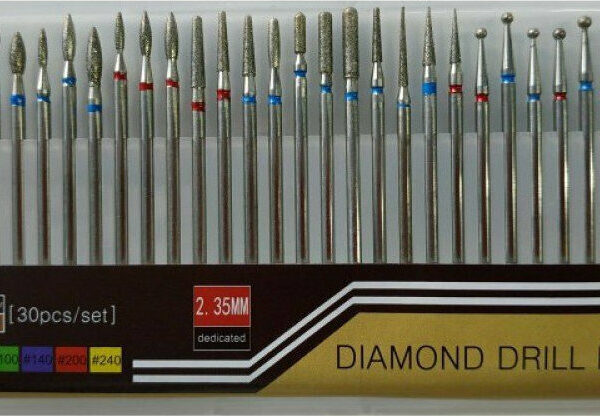 Φρεζάκια Diamond Drill Bit Σετ 30 τεμαχίων