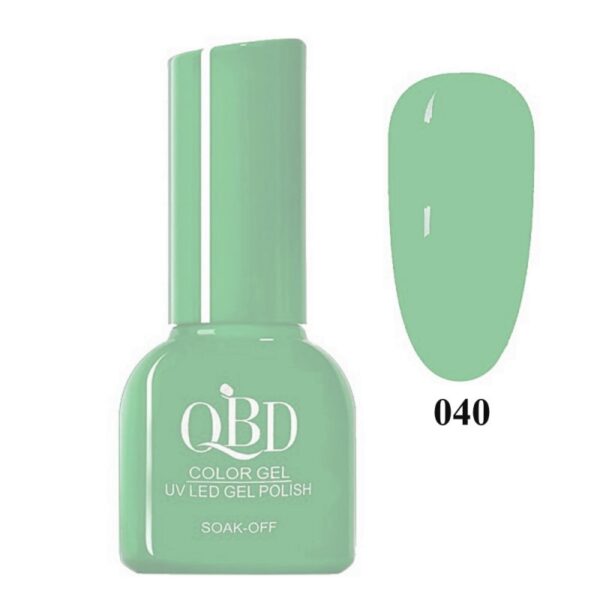 QBD ΗΜΙΜΟΝΙΜΟ ΒΕΡΝΙΚΙ Ν. 040 UV & LED 12ML