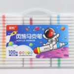 Ακρυλικοί Μαρκαδόροι Ζωγραφικής Σετ 100 Χρωμάτων