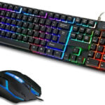 CMK-188 Σετ Gaming Πληκτρολόγιο με Φωτιζόμενα πλήκτρα & Ποντίκι (Αγγλικό US)