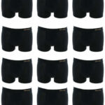 Ανδρικά Μποξεράκια Μαύρα 12Pack