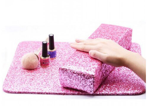 Σετ Μαξιλάρι και Σουπλά Χεριών με Glitter