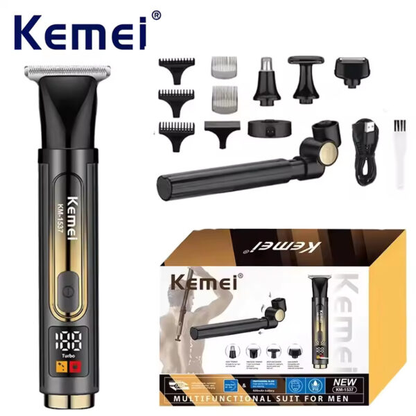 Kemei KM-1537 Ξυριστική Μηχανή Προσώπου και Σώματος